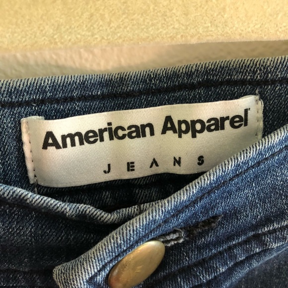 American Apparel Jeans Skinny Jeggings Sz S - Picture 2 of 4
